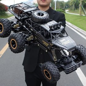 2026 1:8 46CM 4WD Large Remote Control Cars Off-road Rock Crawler Monster Truck High-Speed with 2 Battery ,Kids Toys Gifts