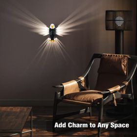 LED Animal Wall Light, Eagle Shadow Night Light, USB Charging, with Remote Control, Wall Light Decoration for Bedroom, Staircase, Corridor, Bar